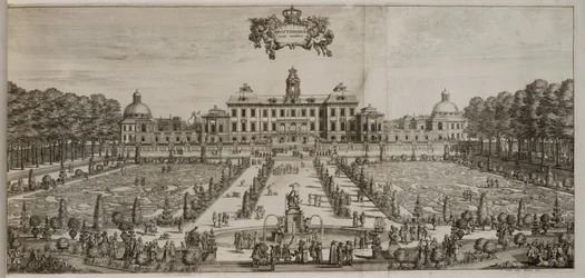 Drottningholm slott og hage sett fra sør