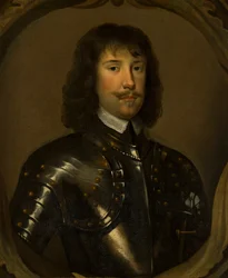 Portrett av Richard 2nd Lord Herbert of Cherbury (1557-1596) (olje på lerret)