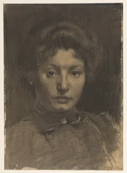 Portrett av fru Marie Breitner-Jordan
