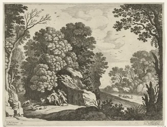 Cephalus og Procris Italienske landskap (serietittel)