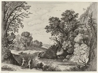 Landskap med Pan og Syrinx