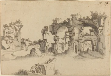 The Baths of Caracalla, Roma