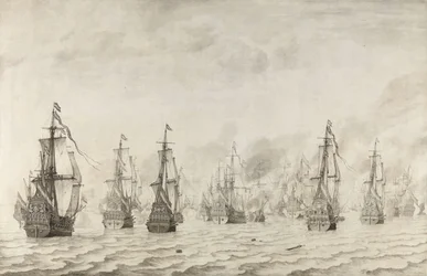 Slaget ved Dunkirk Sjøslaget mot spanjolene nær Dunkirk, 18. februar 1639