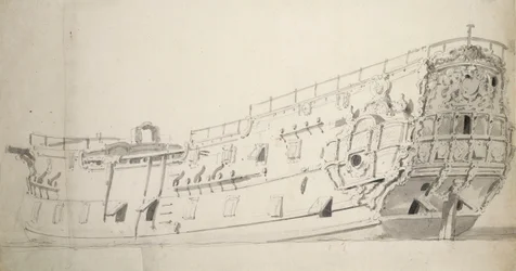 Portrett av «Dartmouth», ca. 1675 (grafitt, gråvasket)