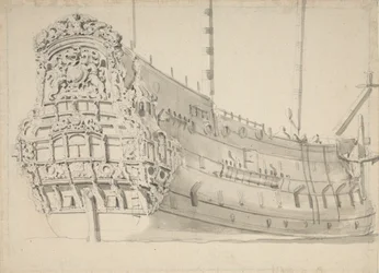Portrett av «Jakob», ca. 1675 (blyant, lavering)