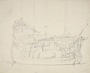 Portrett av «Suksessen», ca. 1675 (blyant)