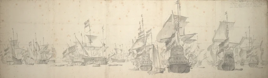 Et krigsråd i den nederlandske flåten utenfor Terschelling, 7.–17. oktober 1658