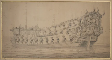 «York», ca. 1674 (grafitt, gråvasket)