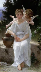 Ung kjærlighet. 1800-tallet (maleri)