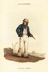 Britisk sjømann i Lord Nelsons marine