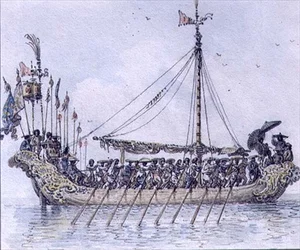 Kinesisk bysse (akvarell)