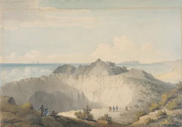 Krateret på toppen av Mount Worroray, Owhyhee