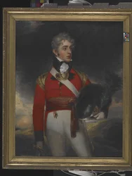 Løytnant John Pollock (John Pocock) (olje på lerret)