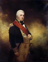 Portrett av admiral Sir Alexander Cochrane (1758–1832). Olje på lerret