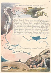 Amerika. En profeti, plate 6, vises for amerikanerne....