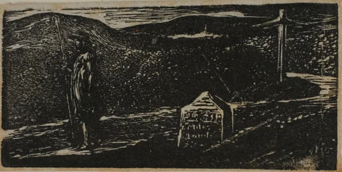 Colinets reise: Milepæl markert LXII Miles til London, fra The Pastorals of Virgil
