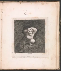 For barn. The Gates of Paradise, Plate 5, "Earth"