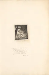 For kjønnene - The Gates of Paradise, Plate 3, fant jeg ham under et tre