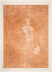 Frontispis til «Jerusalem, den store Albions emanation», ca. 1804-20.