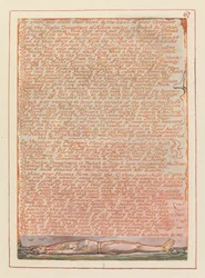 Jerusalem, Plate 67, Av dem som drikker deres blod...