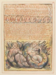 Jerusalem, Plate 75, Og Rahab Babylon den store....