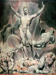 Satan egger de opprørske englene, 1808