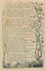Songs of Innocence and of Experience, plate 12, "Spring" (Bentley 23)