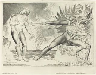 Sirkelen til de korrupte tjenestemenn, The Devils Tormenting Ciampolo, 1827.