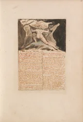 Den første boken til Urizen, plate 13, kap: IV