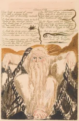 The First Book of Urizen, Plate 25, "De levde en periode på år ...." (Bentley 28)