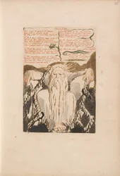 Den første boken til Urizen, plate 27, de levde i en periode på år. . . . (Bentley 28)