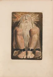 Den første boken til Urizen, plate 3 (Bentley 22)