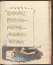 Young's Night Thoughts, side 33, "Slik snakker urskiven; og peker på deg"