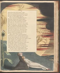 Young's Night Thoughts, side 49, "Som om solen kunne misunne, sjekket strålen hans"