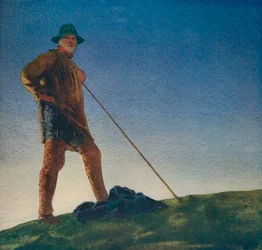 Shepherd hører Guns at Dawn, c1910, c1932
