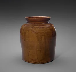 Jar, c. 1870-1872 (slipglasert steintøy)