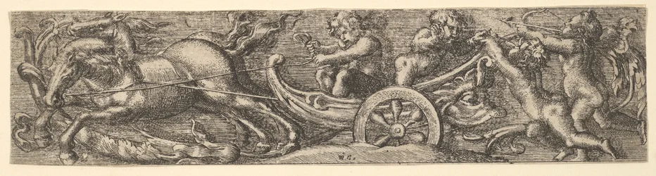 En kamskjellvogn, 1654.