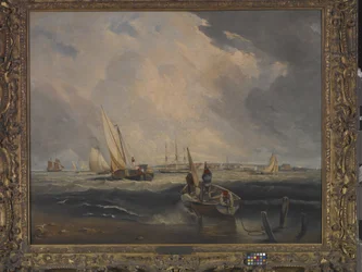 Bligh Sands, Sheerness (olje på lerret)