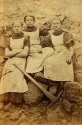 Arbeidere fra Tredegar Iron Works, Wales