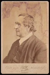 Portrett av JD Lang, før 1877.