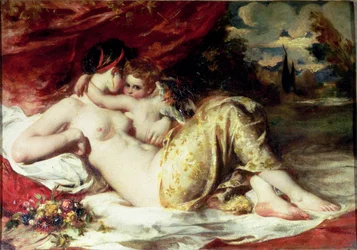 Venus og Amor, ca. 1830 (olje på lerret)