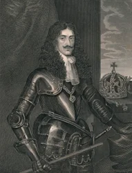 Kong Charles den andre, midten av 1800-tallet.