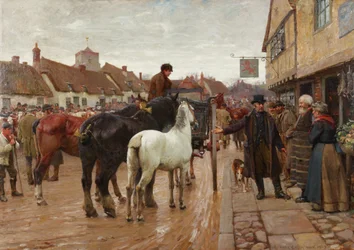 Markedsdag, 1907