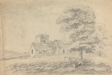Utsikt over Boldre kirke