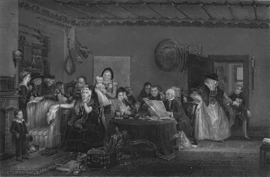 Leser testamentet, c1820.