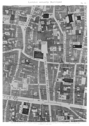 London faktisk Surveyed, 1677 1886.
