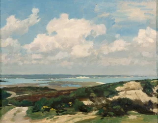 Landskap (olje på lerret)