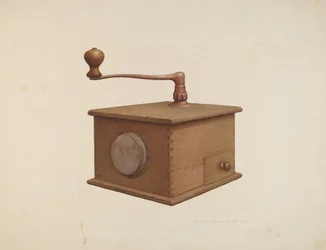 Kaffekvern, ca. 1940.