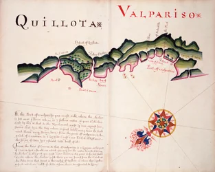 Quillota og Valpariso, den søramerikanske stillehavskysten