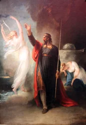 Tysk: Prospero und Ariel Prospero og Ariel (fra Shakespeares «Stormen»)